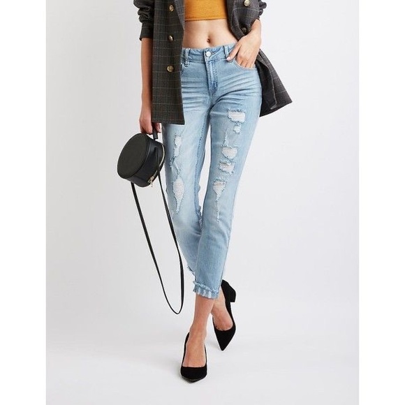 Charlotte Russe Denim - Refuge Boyfriend Jeans